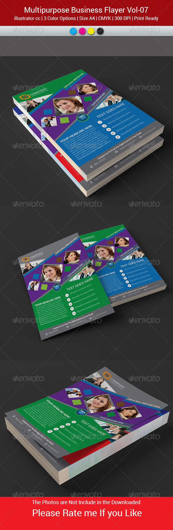 Multipurpes Business Flyer Vol-07 - Corporate Flyers