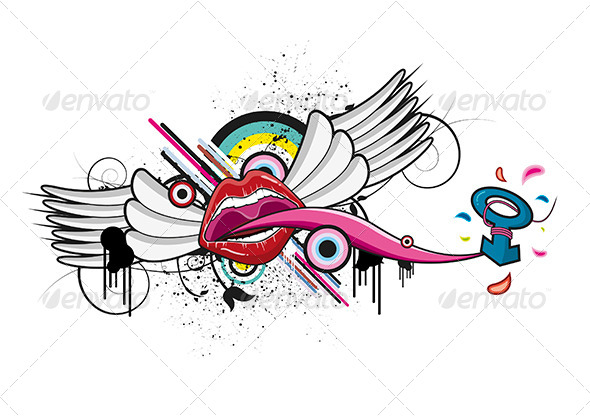 Art Abstract Love Concept - Valentines Seasons/Holidays