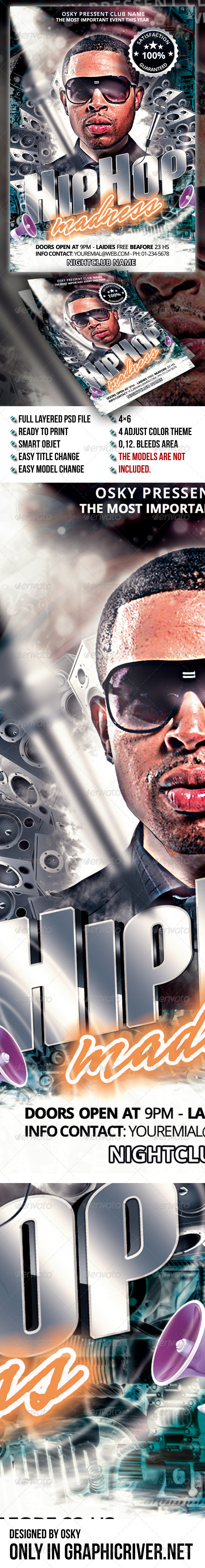 Hip Hop Madness - Clubs & Parties Events