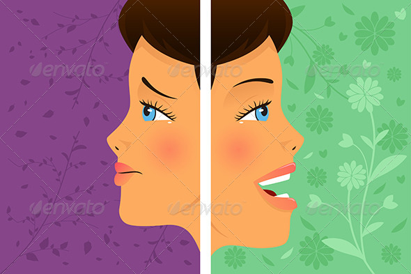 Before and After: Attitude - Conceptual Vectors