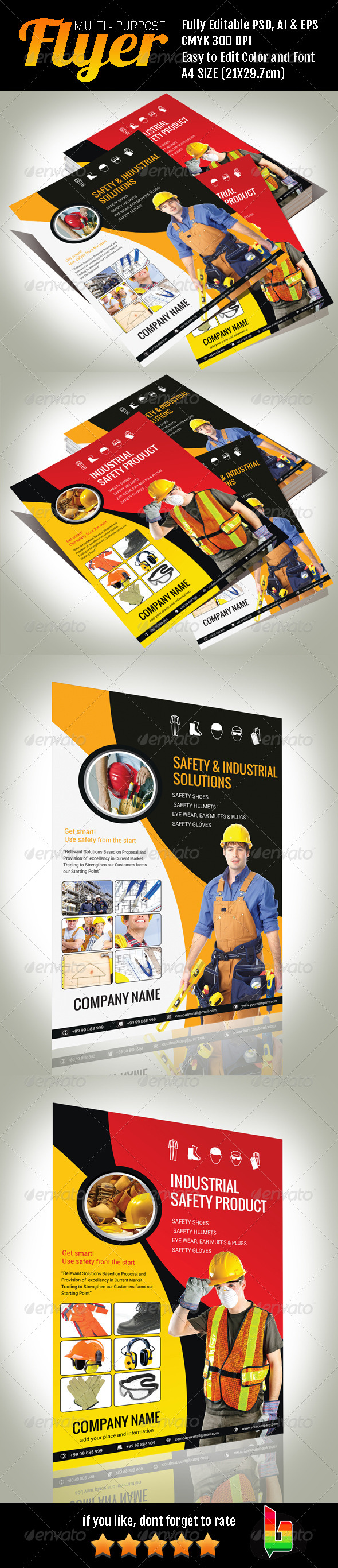 Multi-Purpose Flyer - Clubs & Parties Events