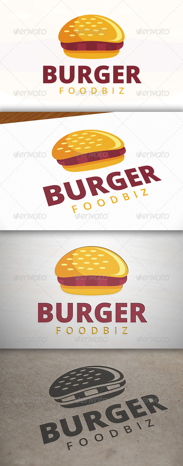 Burger Logo - Food Logo Templates