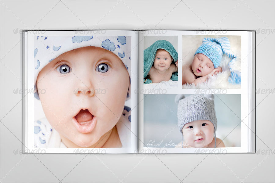 Baby Photo Album, Print Templates GraphicRiver