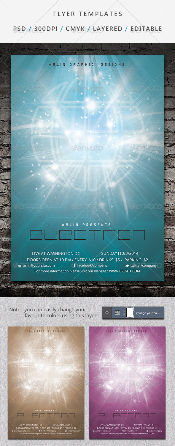 Flyer Template - 03 - Events Flyers