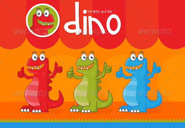 Dino - Animals Characters