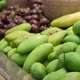 Fruits in the Market on the Shelves Fresh Mango and Mangosteen - VideoHive Item for Sale