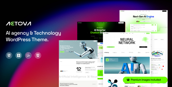 Actova – AI Agency & Technology WordPress Theme