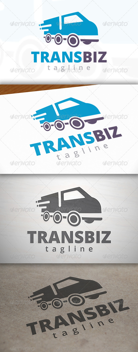 Transport Truck Logo - Objects Logo Templates