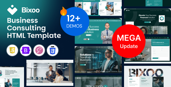 Bixoo – Business Consulting HTML Template