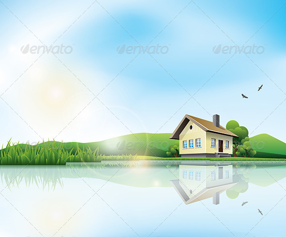 House at the Lake - Buildings Objects