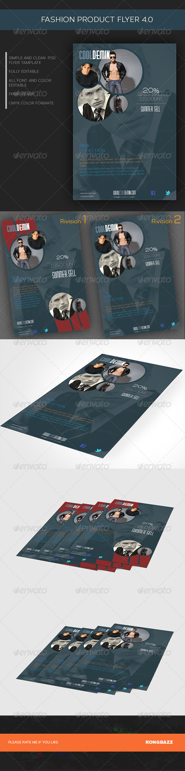 Fashion Product Flyer 4.0 - Commerce Flyers