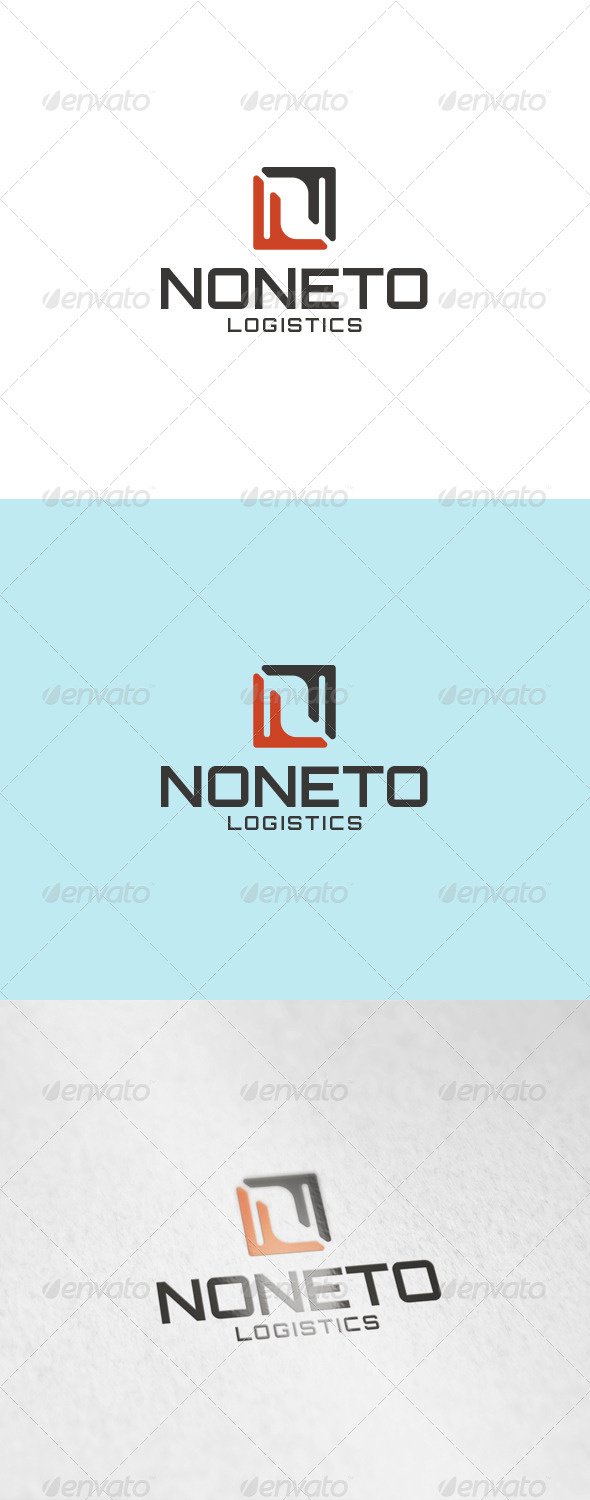 Noneto Logo - Letters Logo Templates
