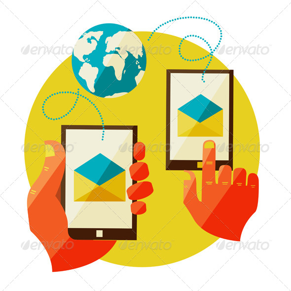 Mail, Message, Contract. - Web Technology