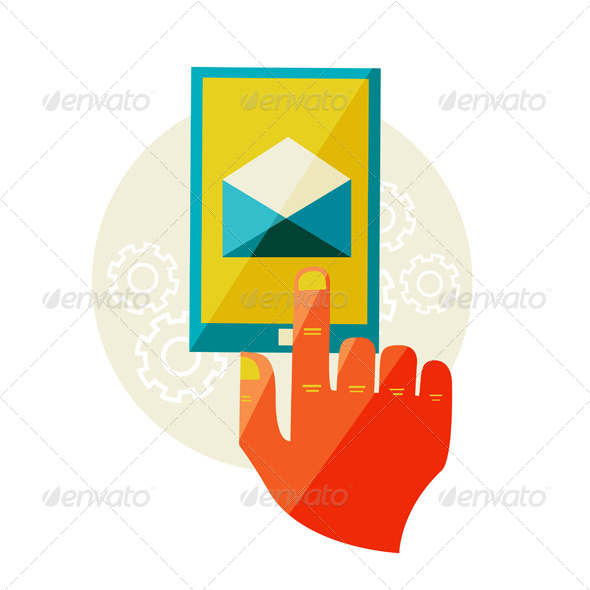 Mail, Message, Contract. - Web Technology