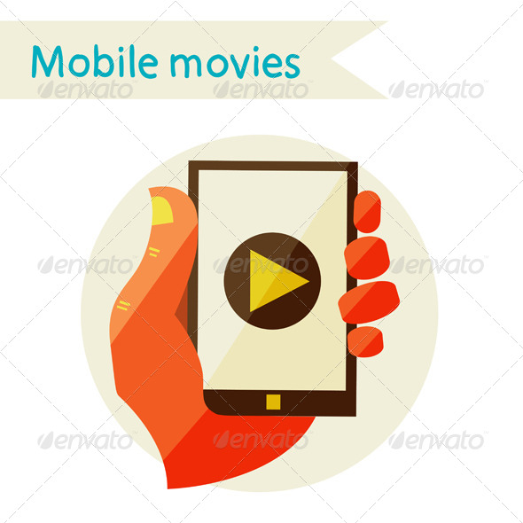 Creative Concept With Video Player - Web Technology