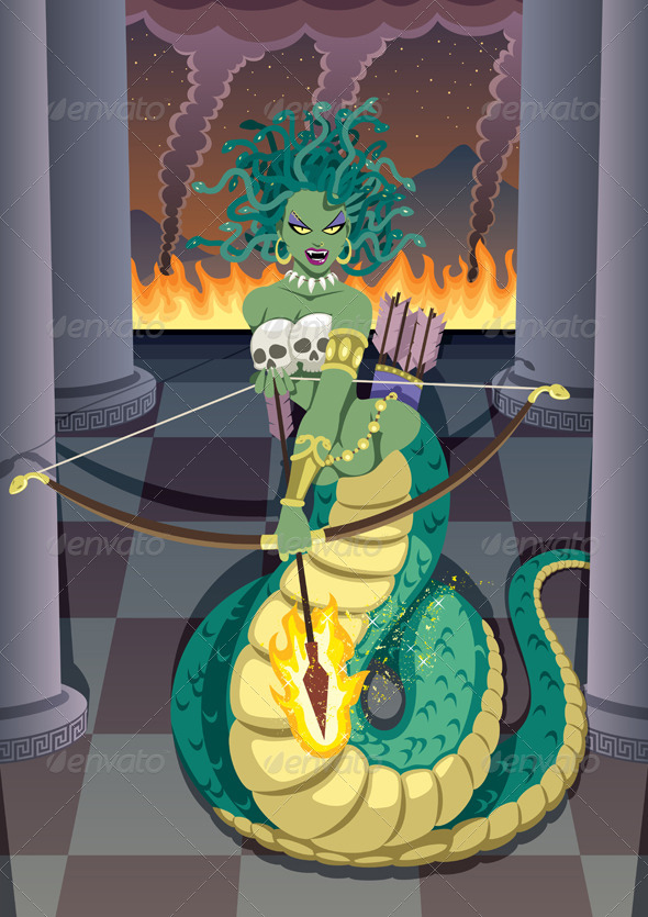 Medusa - Monsters Characters