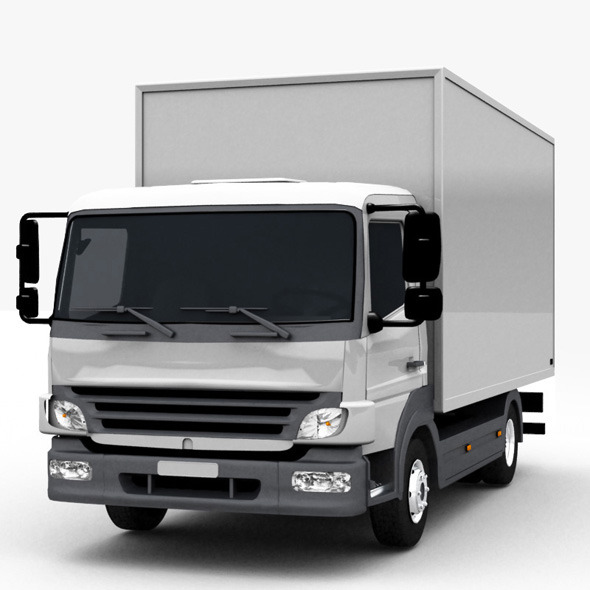 Commercial Truck - 3Docean 6977697