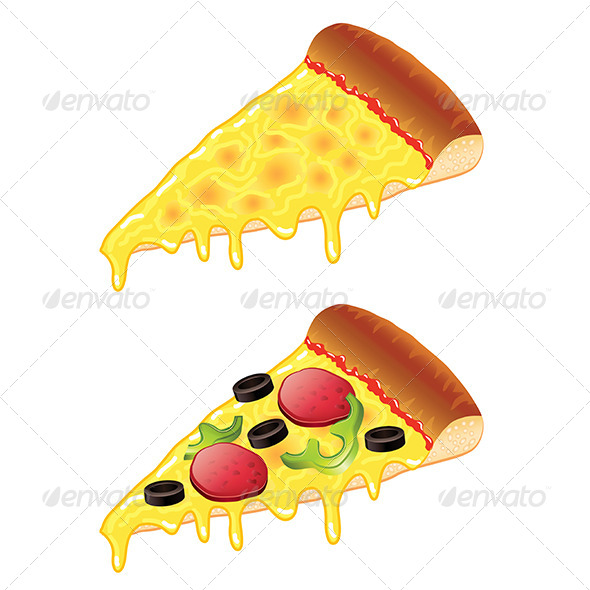 Pizza Slices - Food Objects