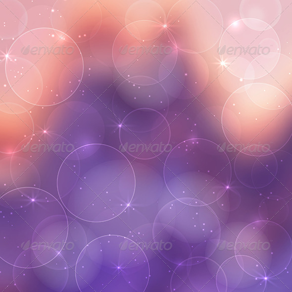 Abstract Bokeh Background - Backgrounds Decorative