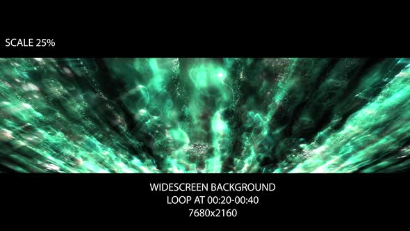 Energy Green Light Particles, Motion Graphics | VideoHive