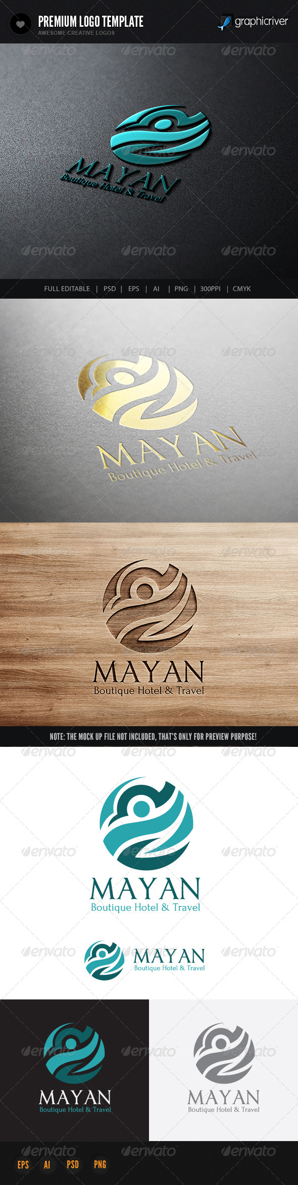 Boutique Hotel And Travel - Crests Logo Templates