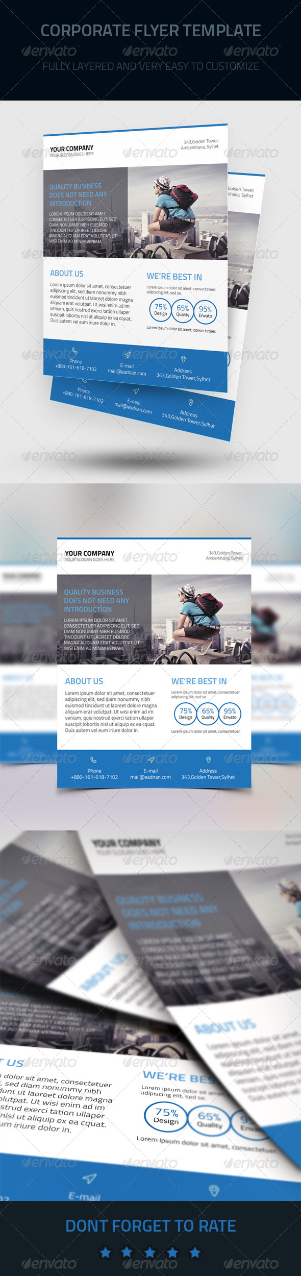 Corporate Flyer Template - Corporate Flyers