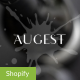 Augest – Wine Store Shopify Theme with AI