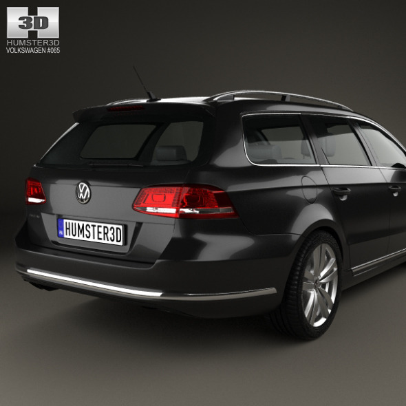 Volkswagen Passat (B7) variant 2011 by humster3d | 3DOcean