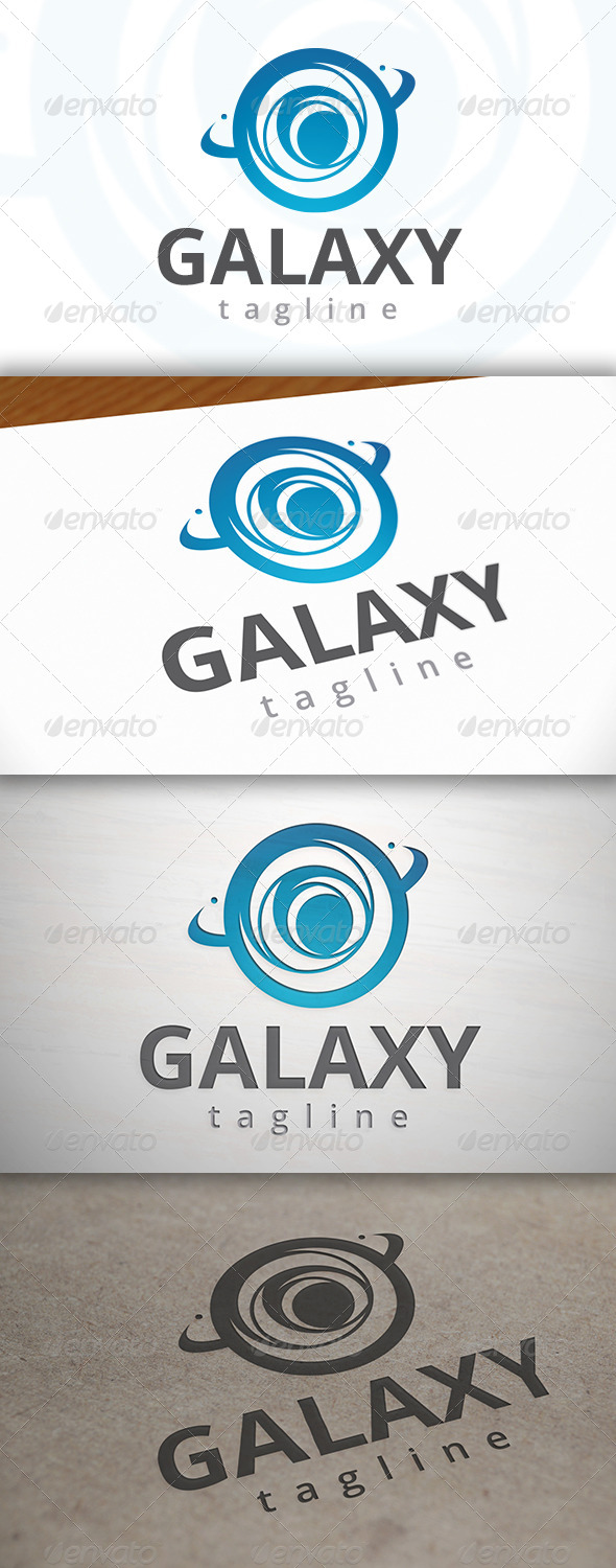 Galaxy Logo - Vector Abstract