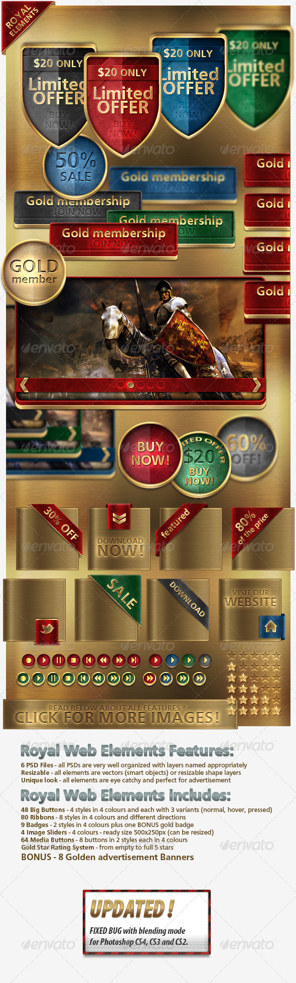 Royal Web Elements