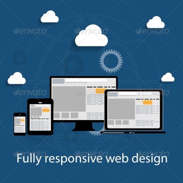 Responsive Web Design Icon - Web Technology