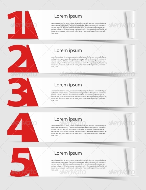 Infographics Design Elements - Web Technology