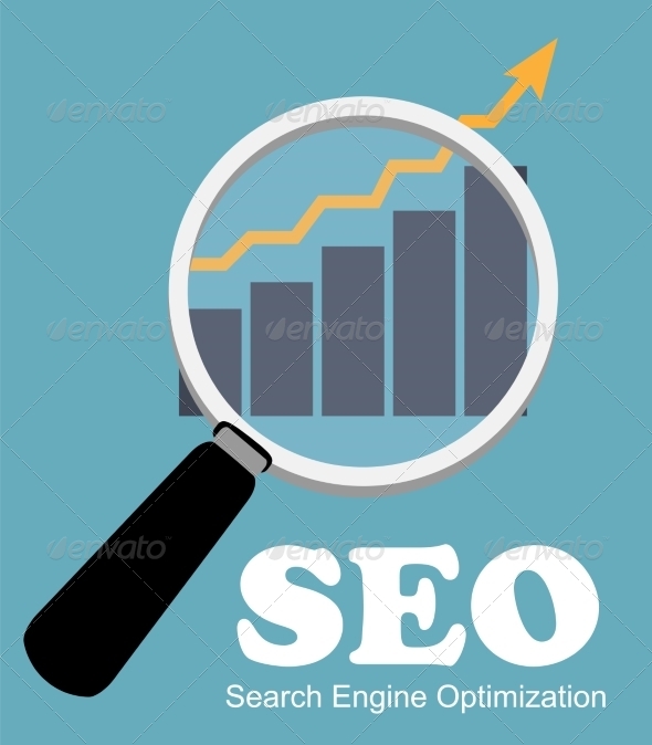 SEO - Search Engine Optimization Flat Icon - Web Technology