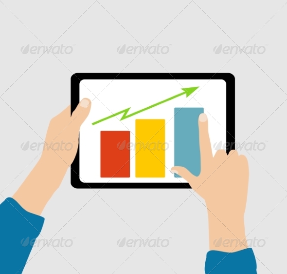 Business Flat Concept - Web Technology
