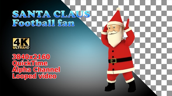 Christmas Football Fan alt