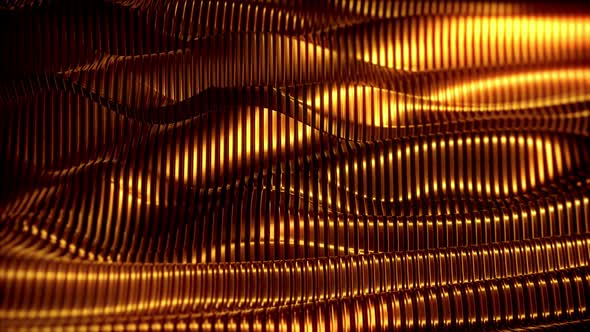 Gold Metal Motion Pattern