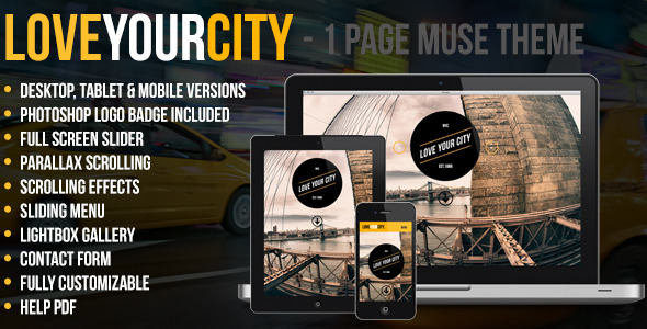 Love Your City - ThemeForest 6910490
