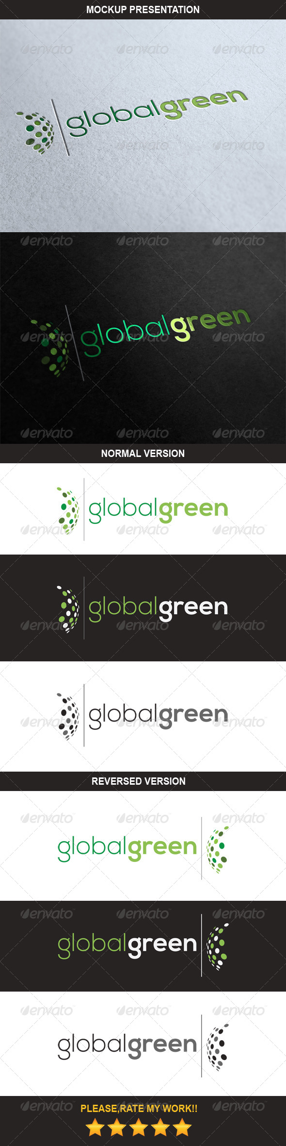 Global Green Logo - Nature Logo Templates