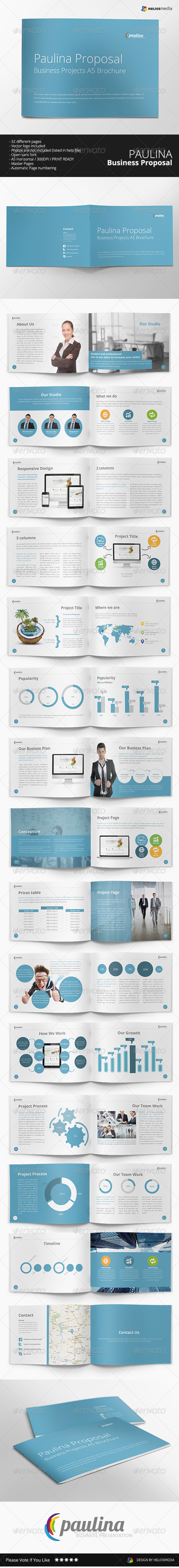 Paulina Business Proposal Brochure - Corporate Brochures