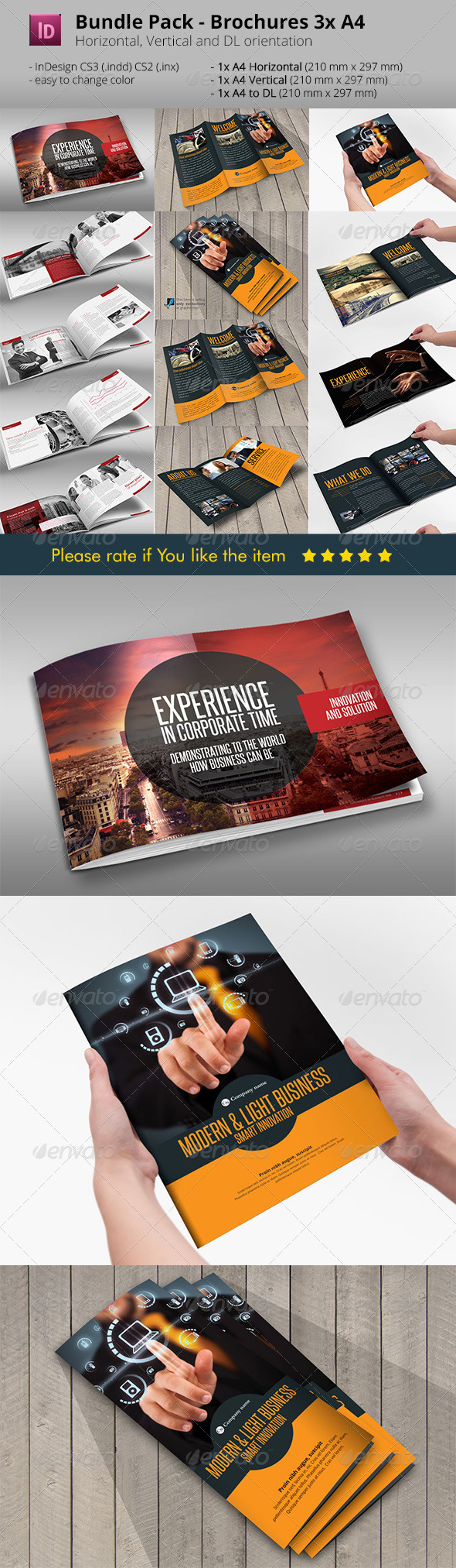 Bundle 3x Folders Pack - Informational Brochures