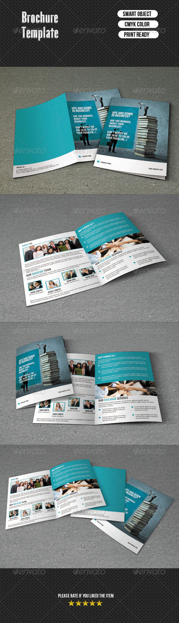 Business Brochure Template - Corporate Brochures