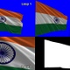Ultra-realistic India Flag - 4K Loop - VideoHive Item for Sale