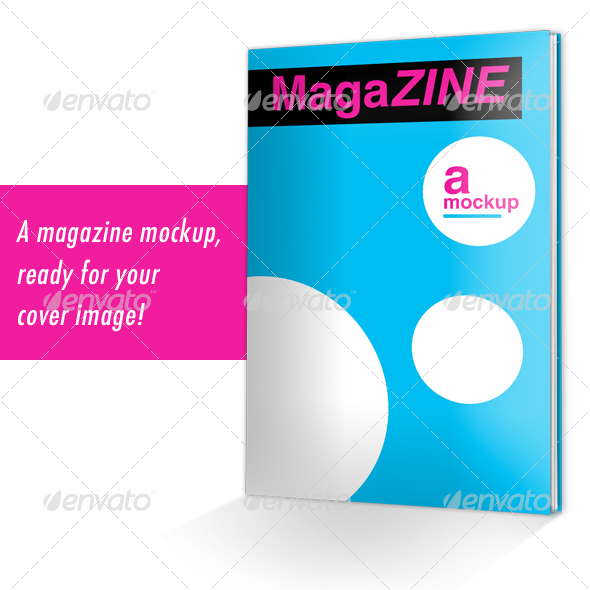 MagaZINE Mockup - Magazines Print