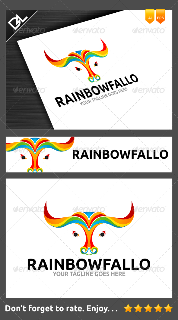 Rainbowfallo - Animals Logo Templates