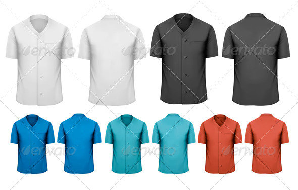 Set of Work Shirts - Commercial / Shopping Conceptual