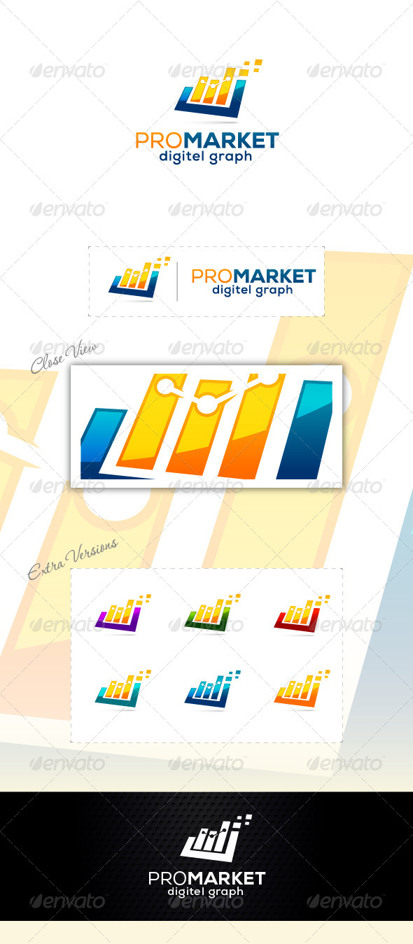 Digitel Marketing - Abstract Logo Templates