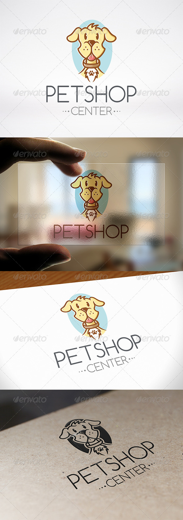 Pet Shop Logo Template - Animals Logo Templates