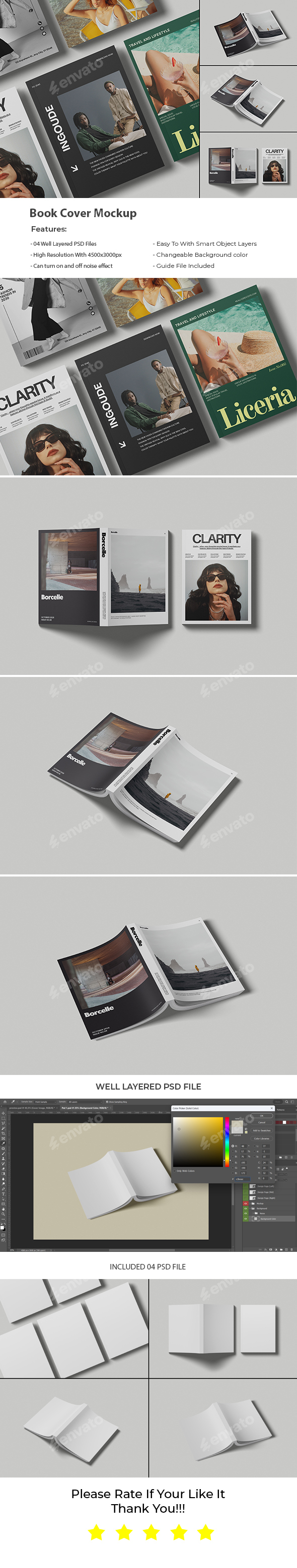 Book Cover Mockup