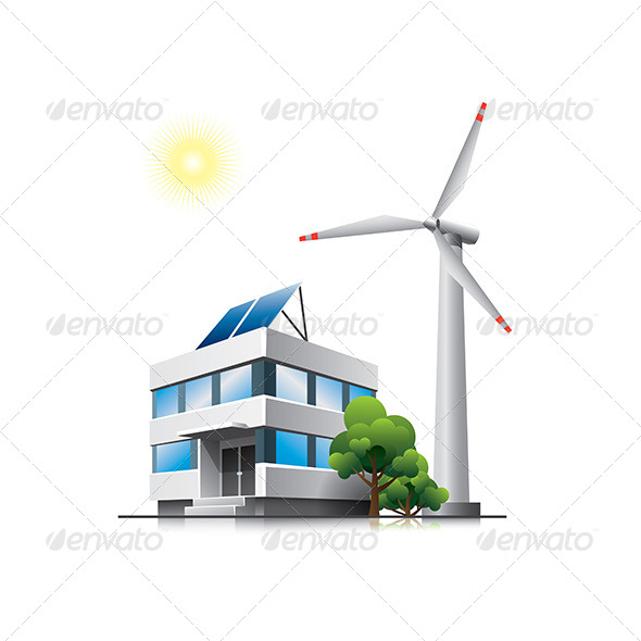 Green Office - Buildings Objects