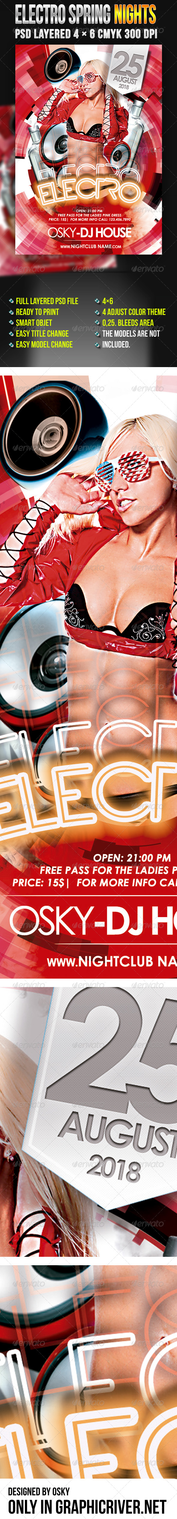 Electro Spring Nights - Clubs & Parties Events